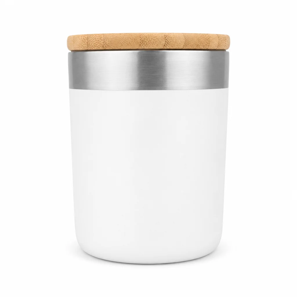Coffee Tumbler Gusto White - 300ml - Image 2