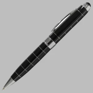 Metal Pen Black With Silver