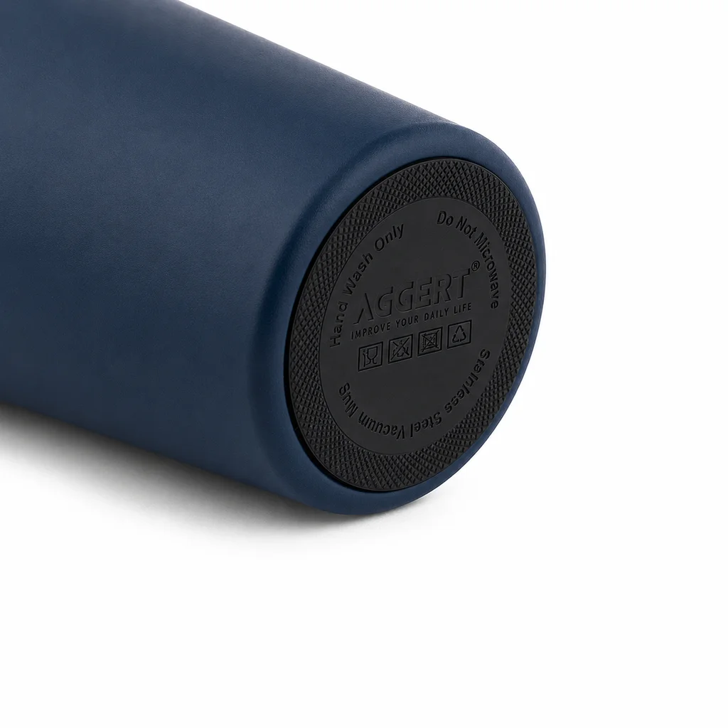 AGGERT Travel Coffee Mug CoreSip - Navy Blue 340ml - Image 3
