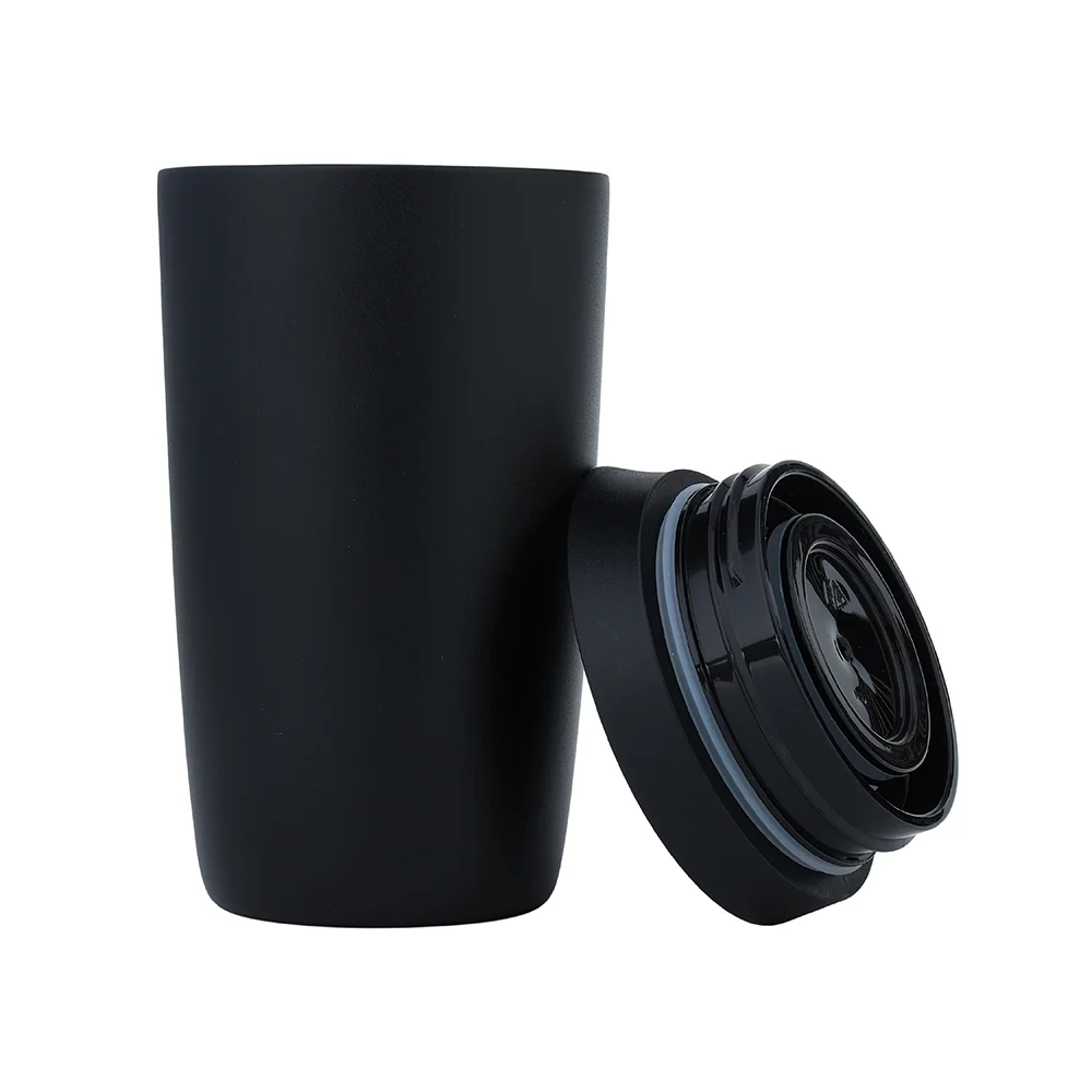 Coffee Tumbler GENEVA Black - 350ml - Image 5