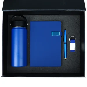 Combination Gift Set -Water Bottle, Notebook ,Pen, Keychain