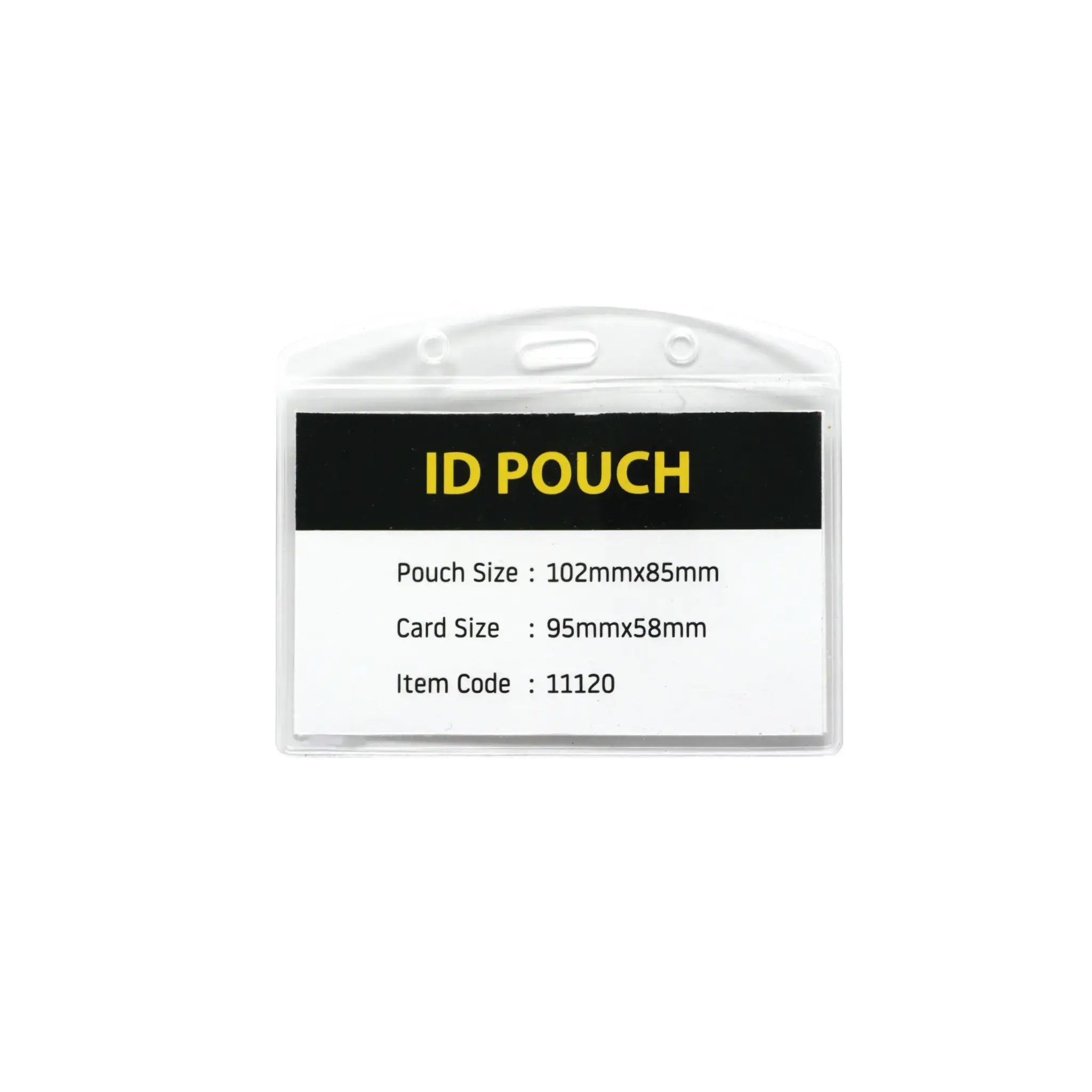 Rymel | 11117 Transparent PVC ID pouch Horizontal