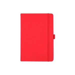 A5 Pu Economic Notebook RED