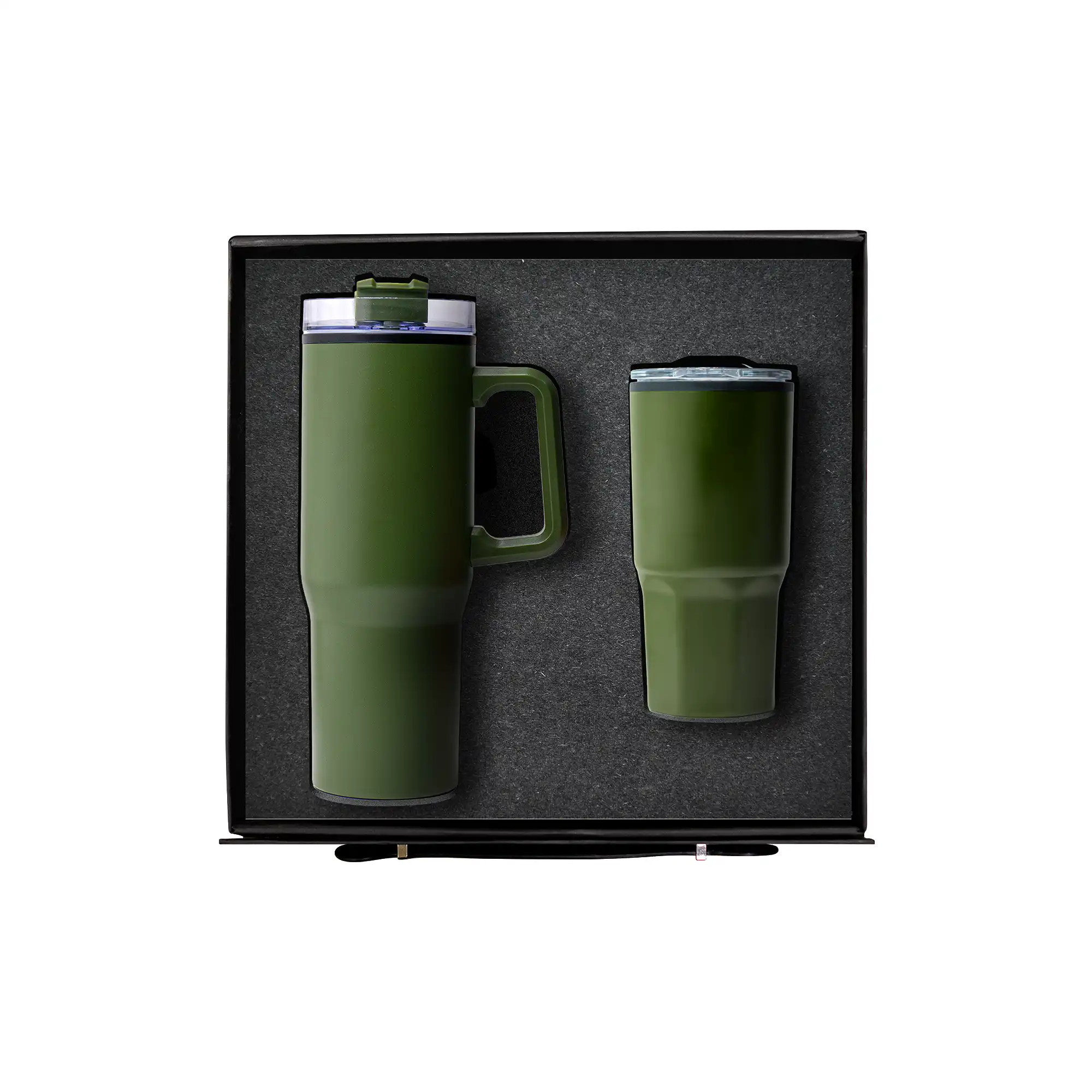 TwinShade Sip Set | GS-132GN TwinShade Sip Set Drinkware Corporate Gift Set Green - Image 2