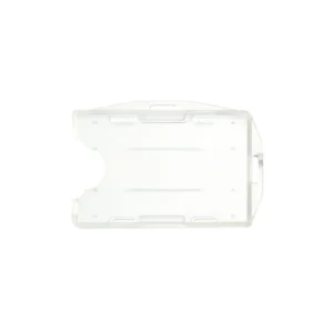Idax | 11129WT Plastic ID 2 side card holder White