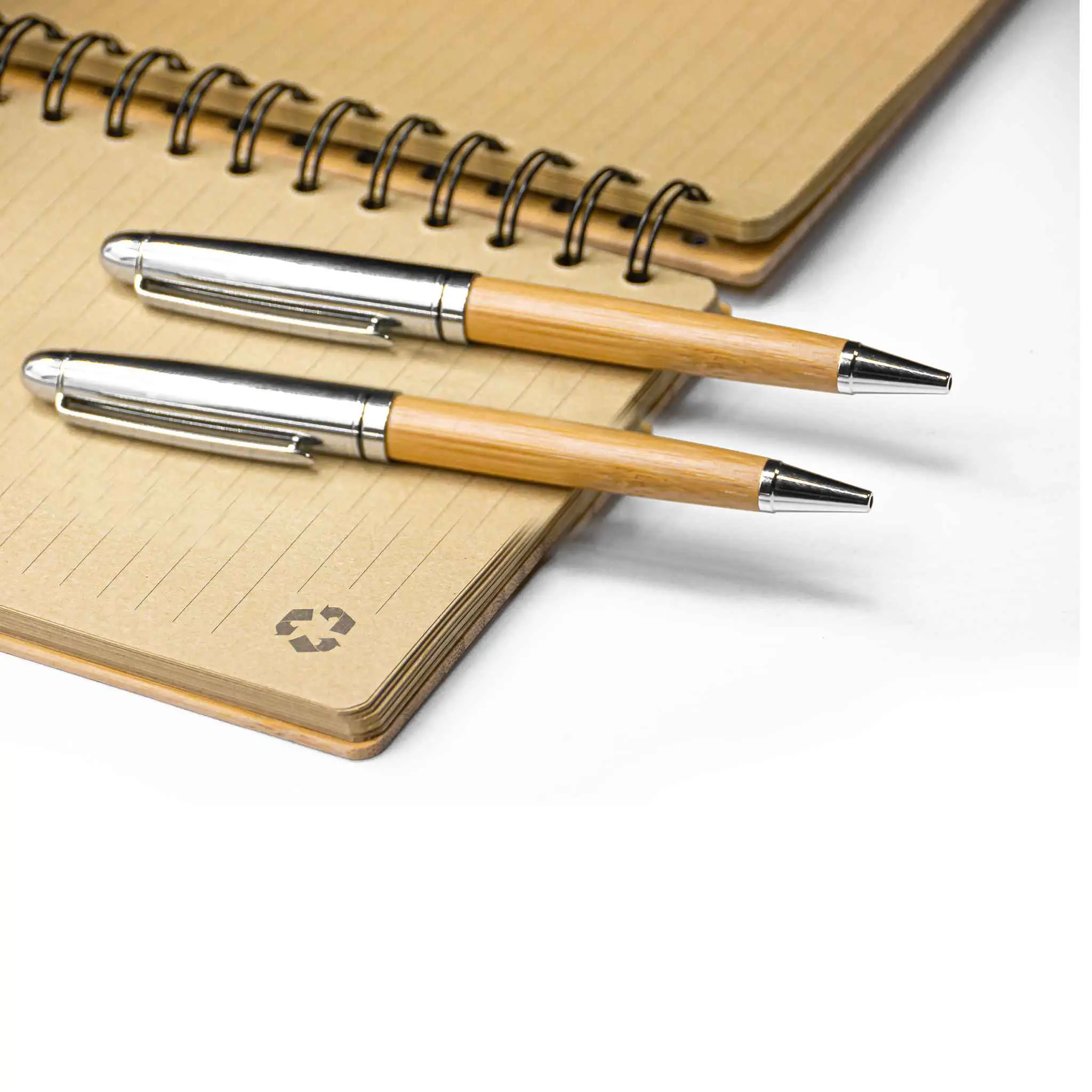 Darix | 11514 Bamboo Metal Pen - Image 2
