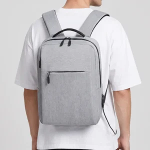 Lixet | 11380GR Backpack with USB Charging Point Gray