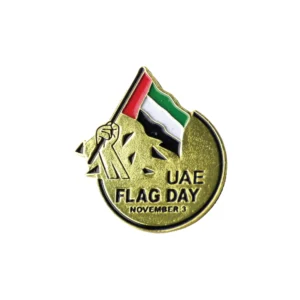 FD01 | 11262 Metal Badge For Flag Day