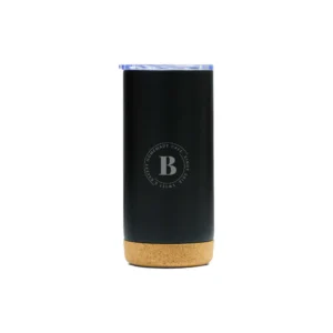 Asgra | 11438BK Stainless Steel Tumbler With Cork Bottom BK