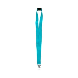 Broxa | 11136LB Lanyard with safety Clip and Metal Hook Light Blue