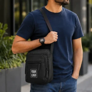 VX-3A | 11628 Premium Urban Sling Bag – Black