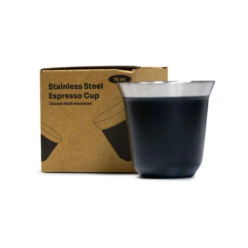 Vistora | 11540BK Stainless Steel Espresso Cup - Image 3