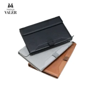 LEPORT | 11662BK Premium Leather Travel Wallet & Passport Holder Black
