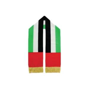 Gordz | 11188 UAE National day scarf with Golden Thread