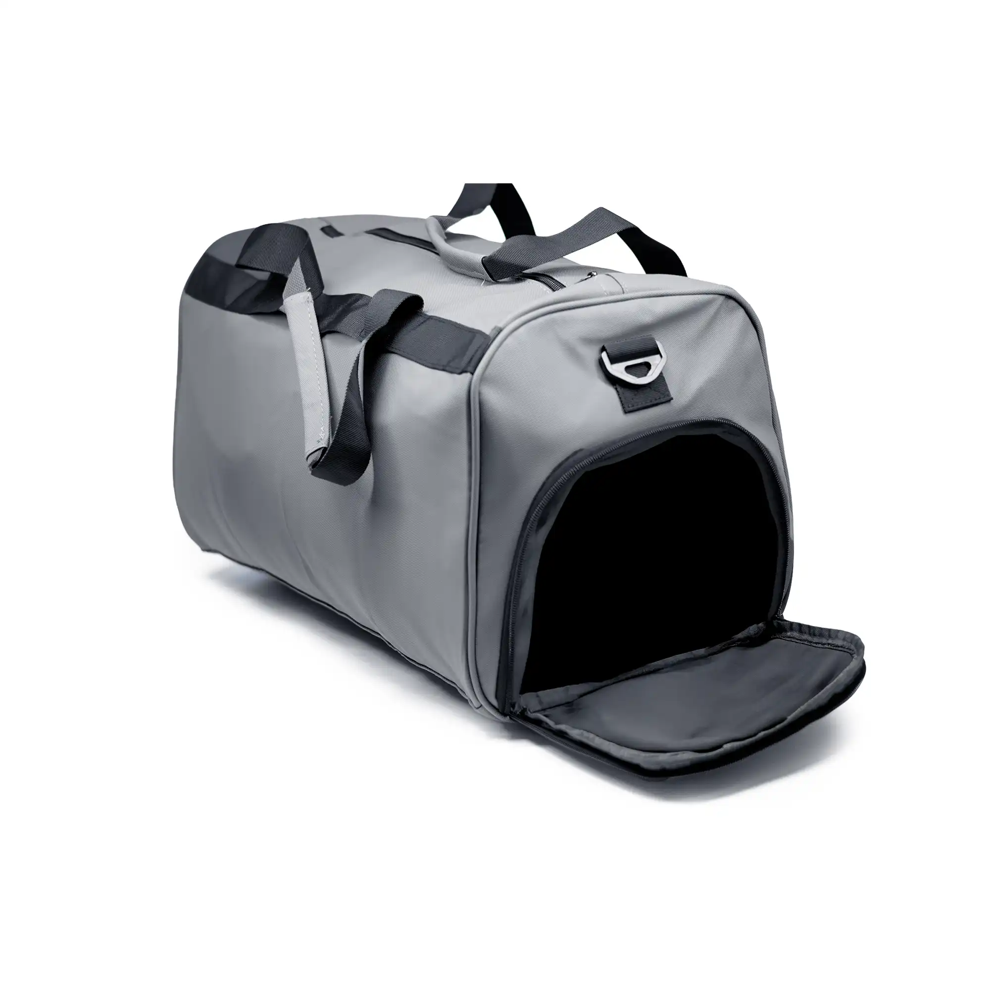 TRX-6 | 11630 Premium Travel Duffle Bag Gray - Image 3