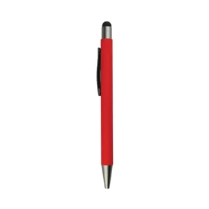 Boggz | 11312RD Metal pen with color stylus red