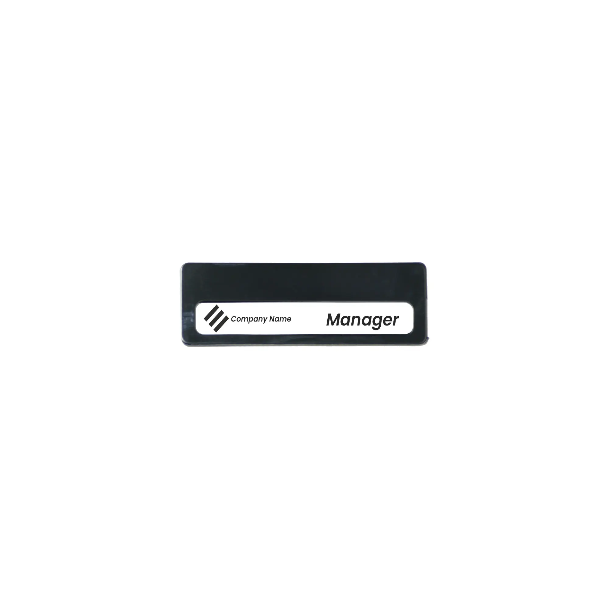Vezor | 11172BK Black Badge with magnet - Image 3