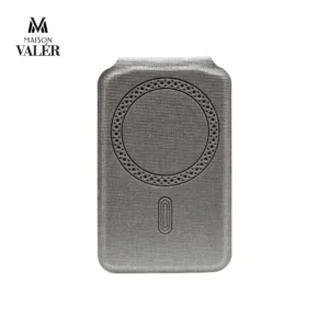 MAGFOLD | 11656GR Maison Valer Magnetic Foldable Wallet and Card Holder Gray