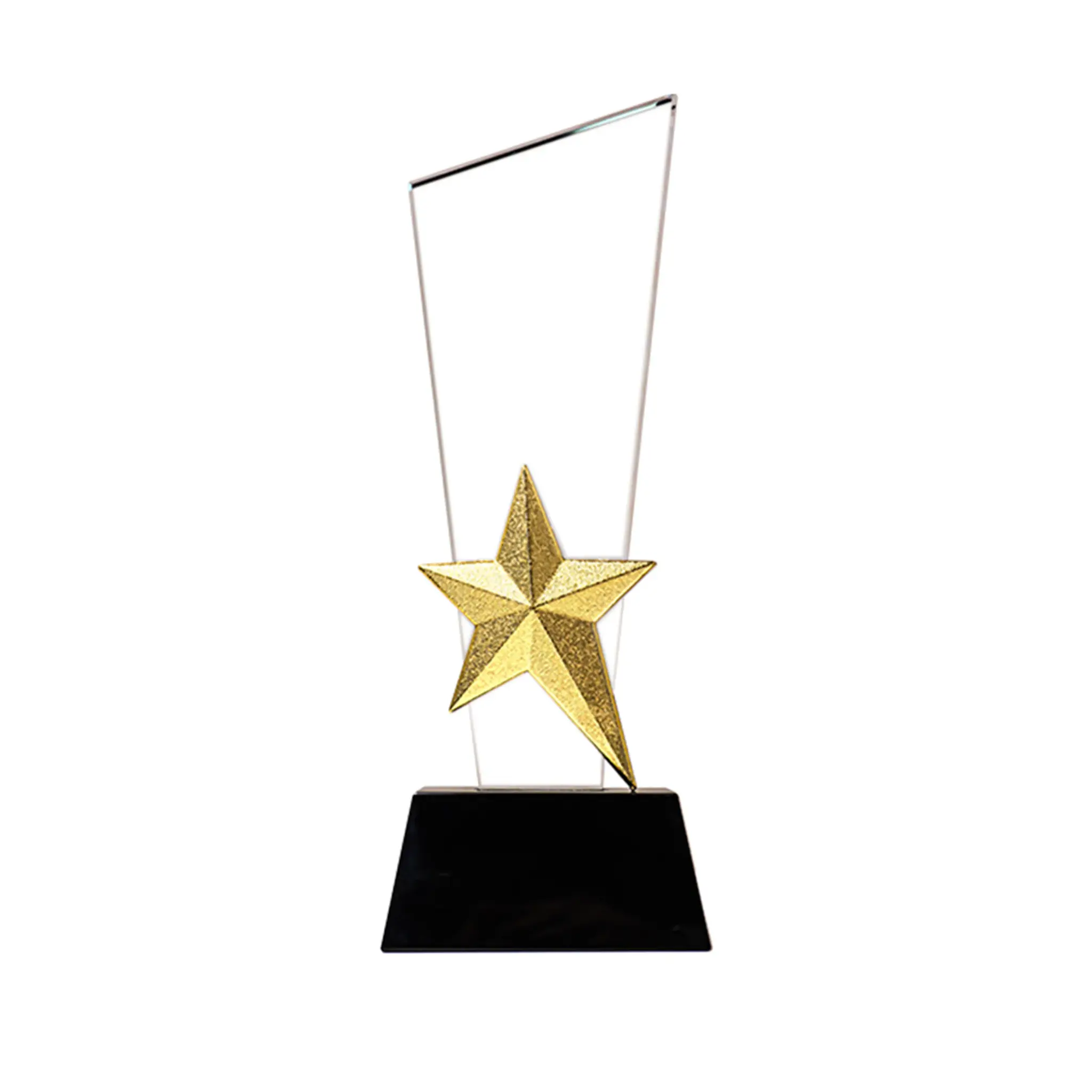 AYRUS | 11603 Crystal Trophy with Metal Star - Image 4