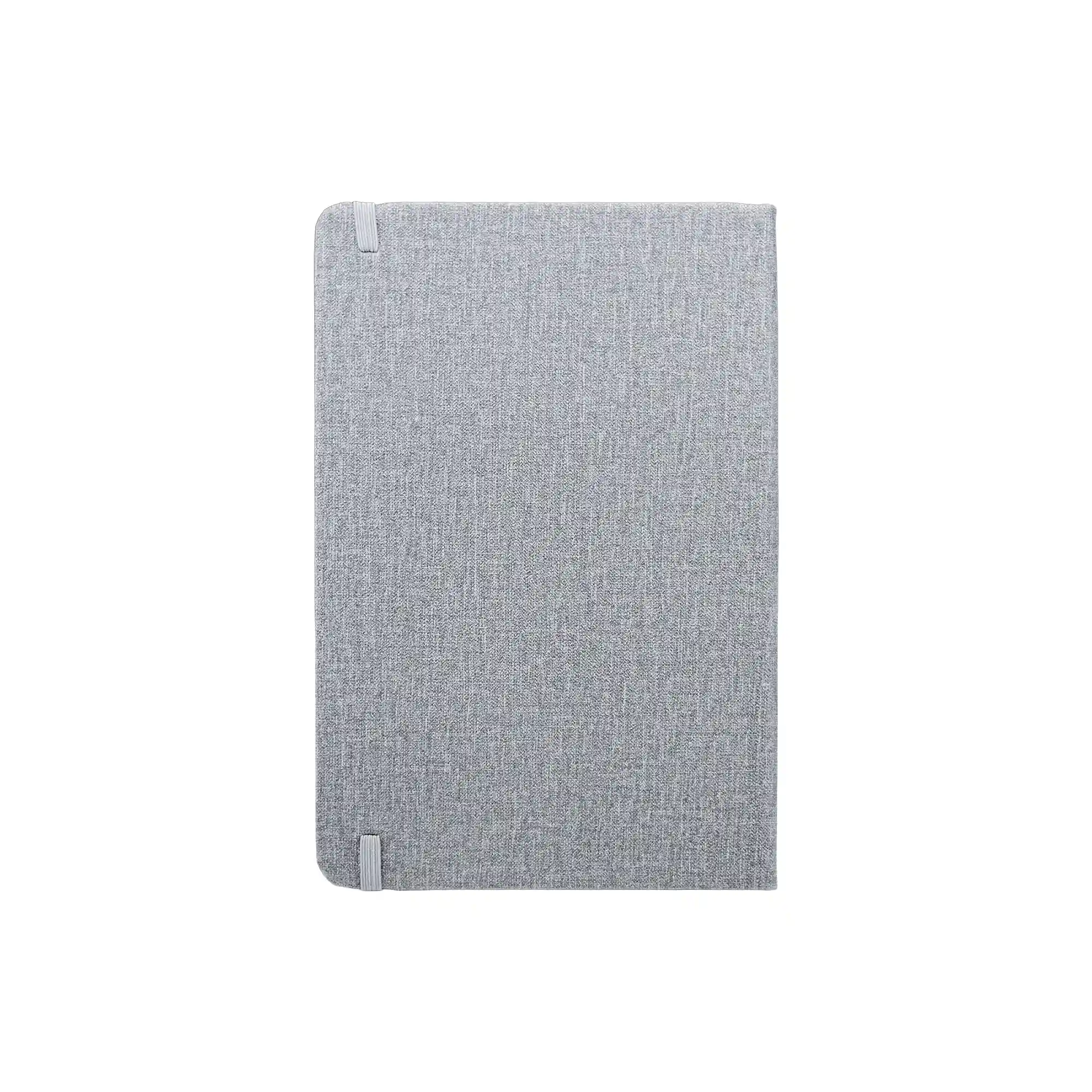 ZENRIX | 11642GR PU + RPET Look Notebook with Mobile Pen Holder Gray - Image 3