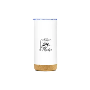 Asgra | 11438WT Stainless Steel Tumbler With Cork Bottom WT