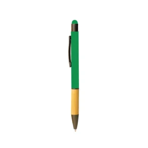 Nikox | 11506GN Bamboo Pen with stylus Green