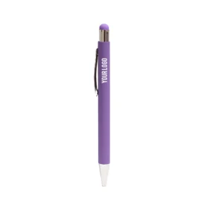 Boggz | 11312PL Metal pen with color stylus Purple