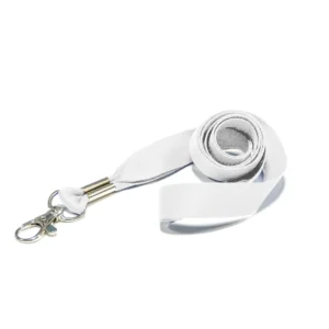 Zilto | 11135WT Lanyard with Metal Hook White