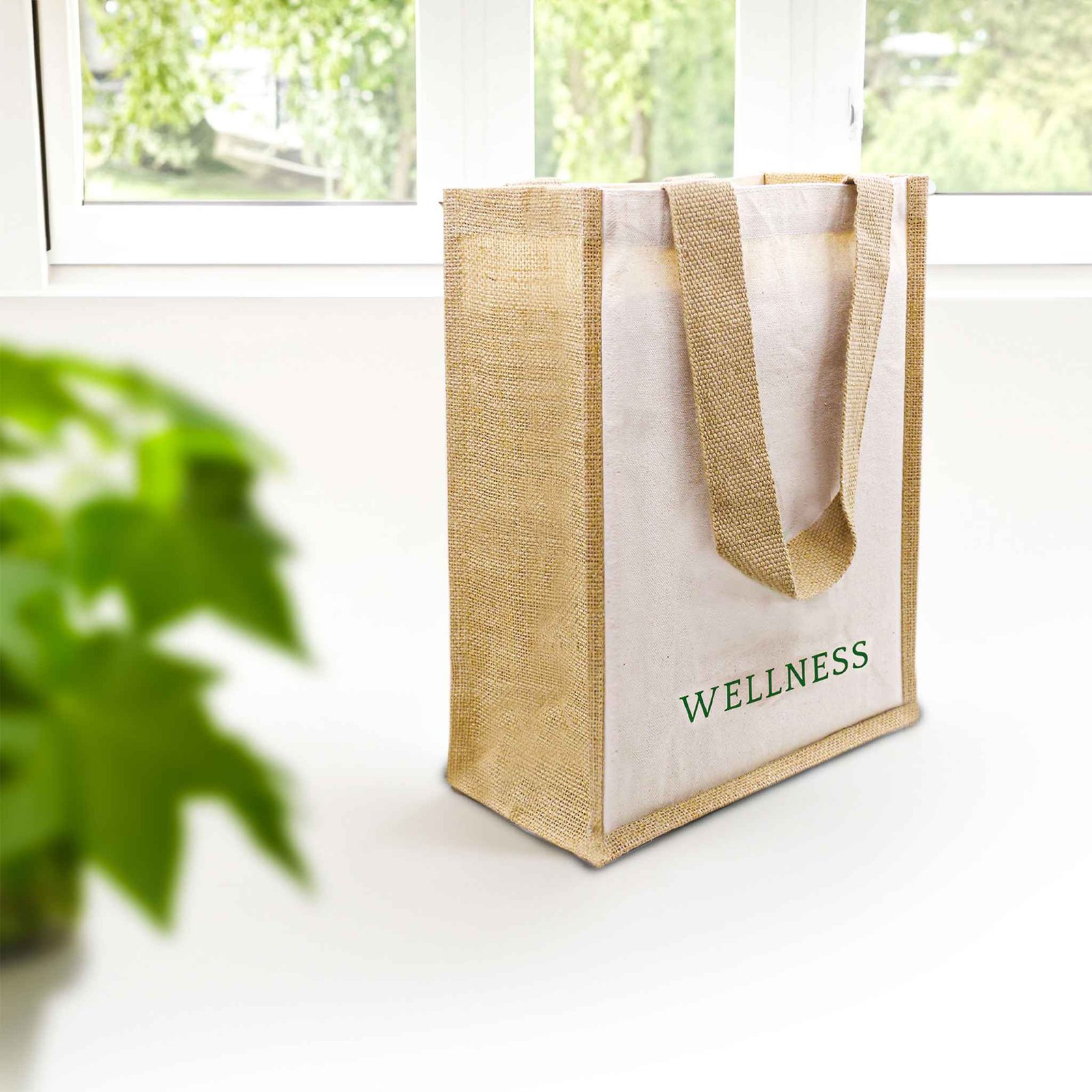 Aether | 11349 Jute and Cotton Bag - Image 2