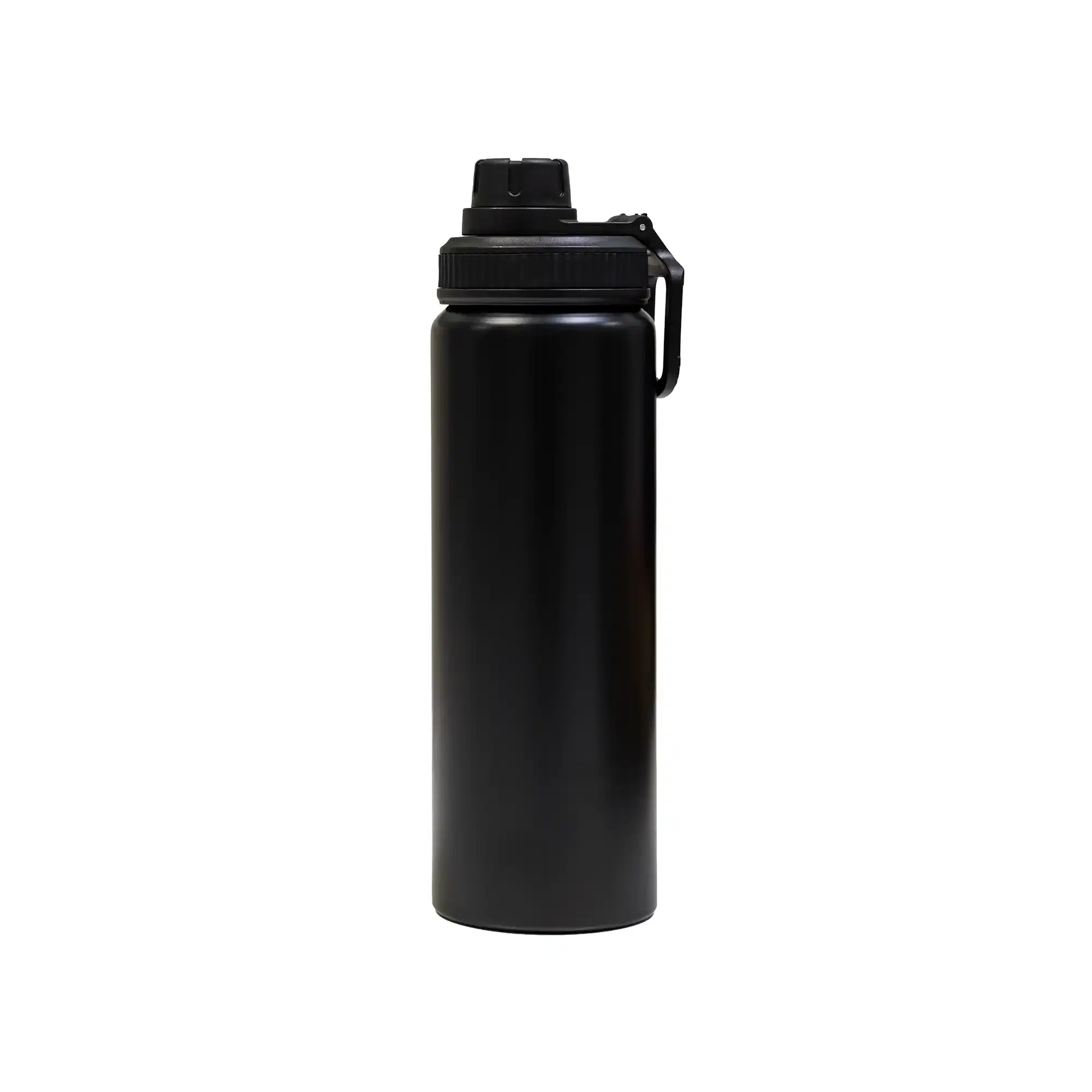 HydroLoop | 11652BK Aluminium Sports Bottle with Handle Black-800ml - Image 5