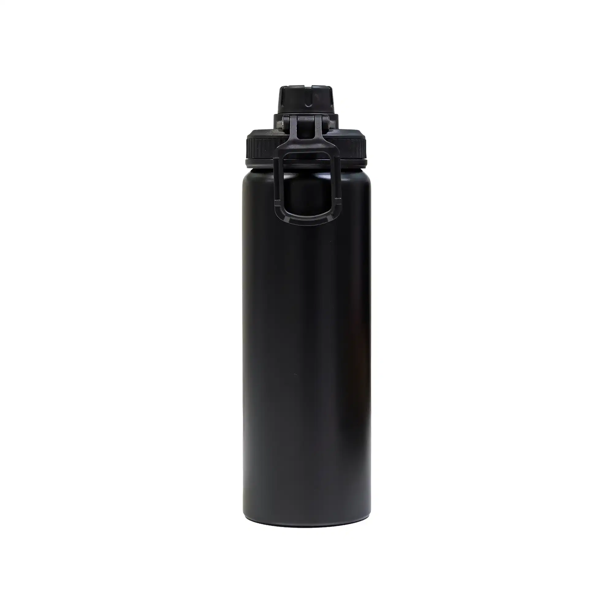 HydroLoop | 11652BK Aluminium Sports Bottle with Handle Black-800ml - Image 3