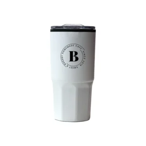 Twistra | 11606WT White Double Wall Tumbler