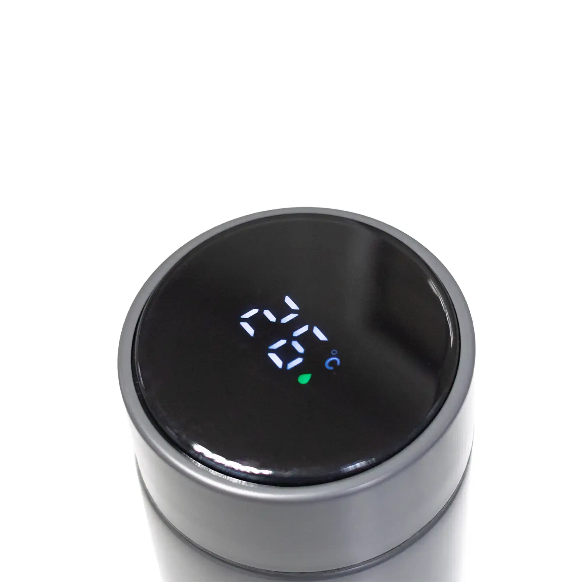 LumiTemp | 11537DGR Smart LED Temperature Display Bottle Gray - Image 3