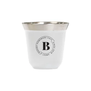 Vistora | 11540WT Stainless Steel Espresso Cup white