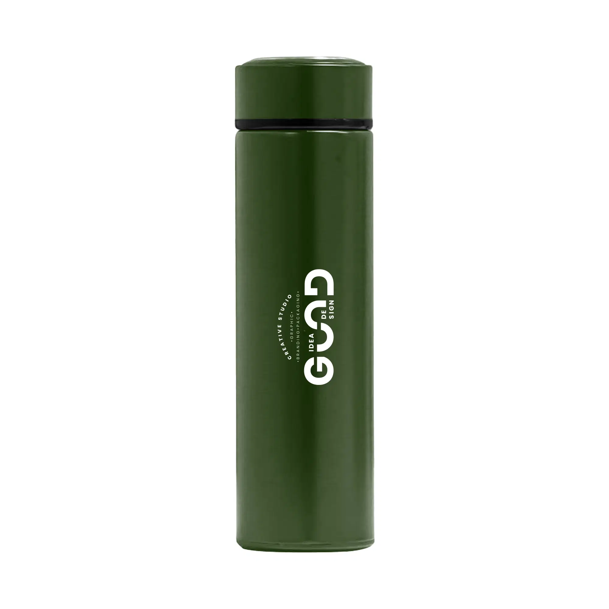 Trevet | 11537GN Double Wall Stainless Steel bottle Green