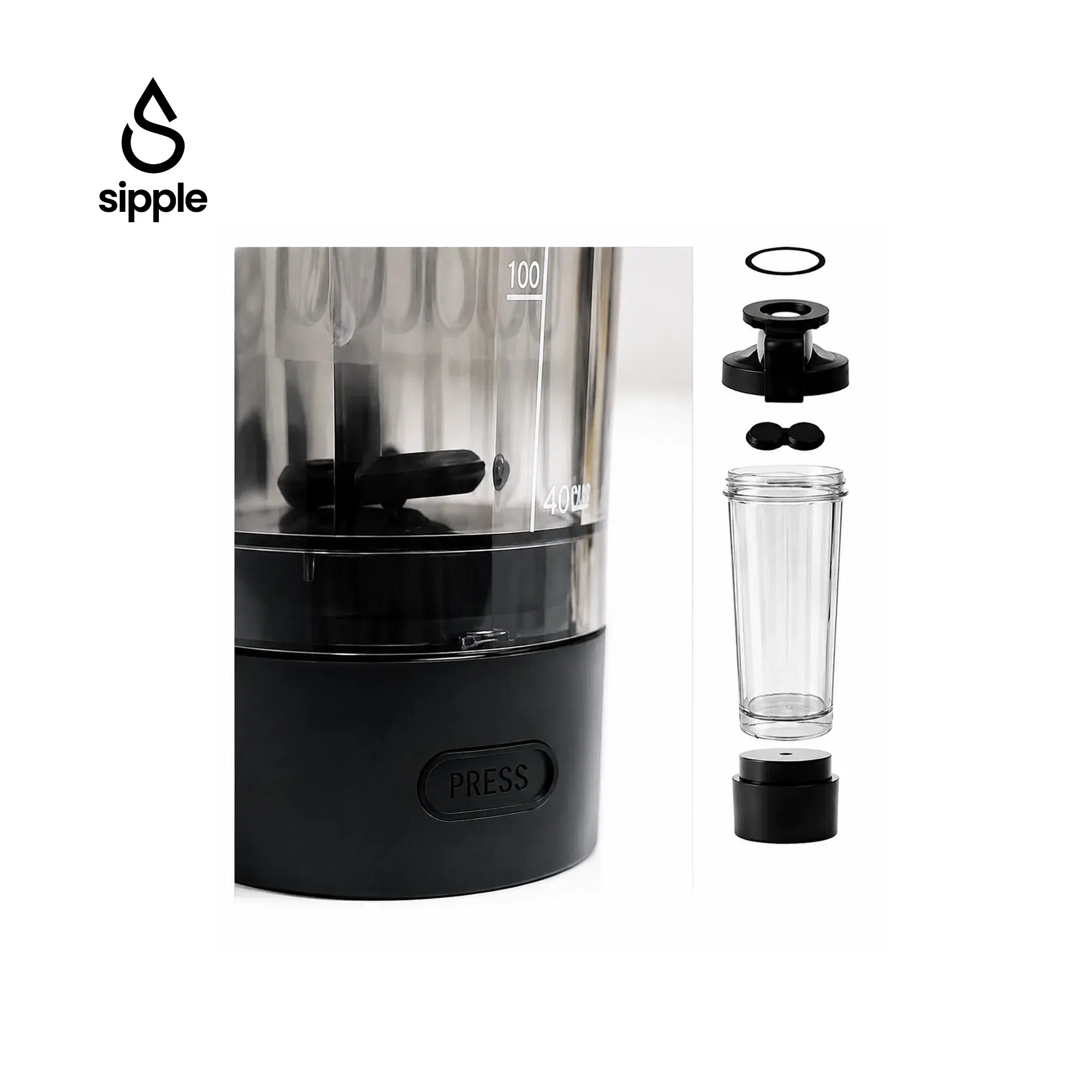 Portable Electric Shaker Bottle 700ml - Image 4