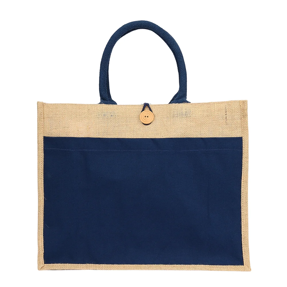 Jute Bag 4002 NAVY BLUE