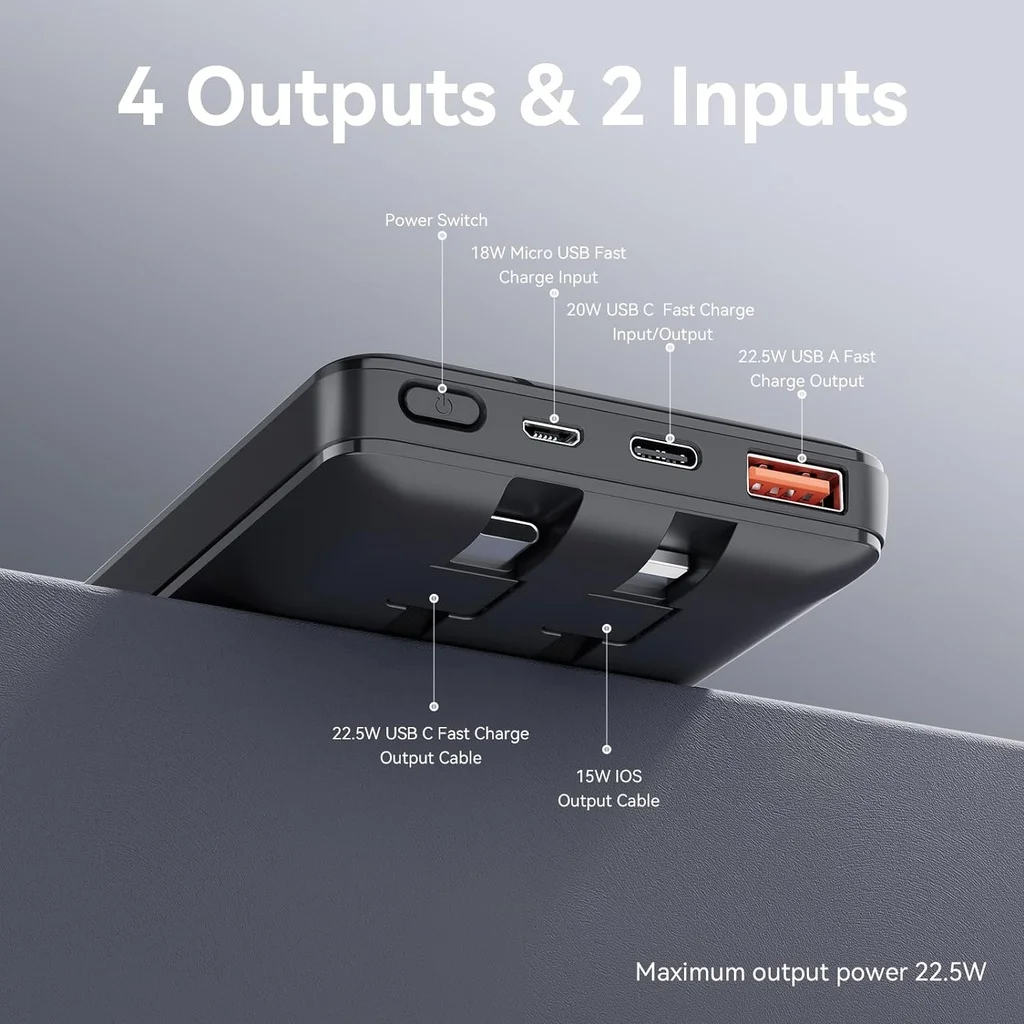 Power bank 10000mAh 22.5W - Image 3